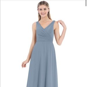 Azazie Nala Dusty Blue